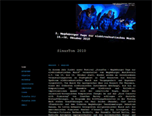 Tablet Screenshot of 2010home.sinuston.org